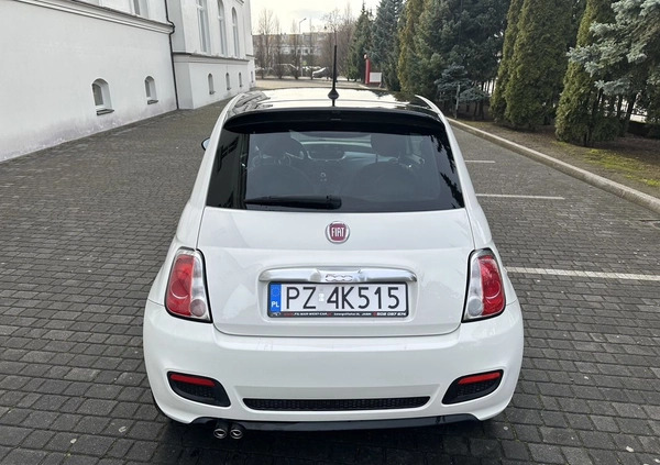 Fiat 500 cena 29900 przebieg: 135000, rok produkcji 2013 z Poznań małe 631